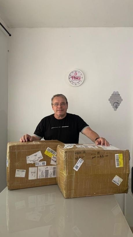 Vanderli, aluno do Box do Importador